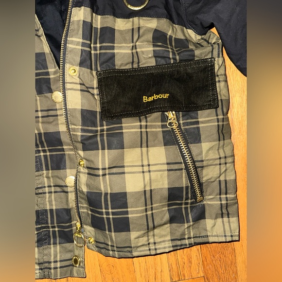 Barbour Elaine Showerproof Jacket Women’s Size 4 UK 8 Brand New - Picture 6 of 10